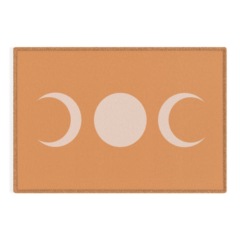 Colour Poems Moon Minimalism Desert Sand Outdoor Rug