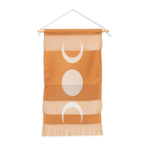 Colour Poems Moon Minimalism Desert Sand Wall Hanging Portrait