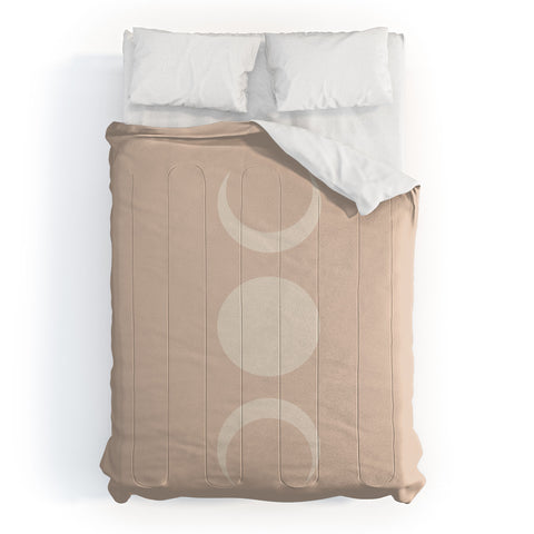 Colour Poems Moon Minimalism Ethereal Light Comforter