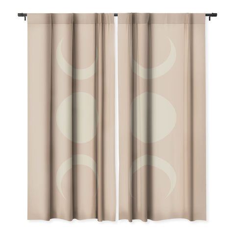 Colour Poems Moon Minimalism Ethereal Light Blackout Non Repeat