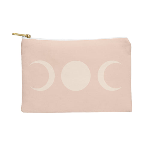 Colour Poems Moon Minimalism Ethereal Light Pouch