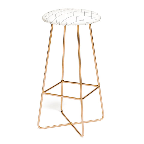 Colour Poems Moroccan Minimalist I Bar Stool