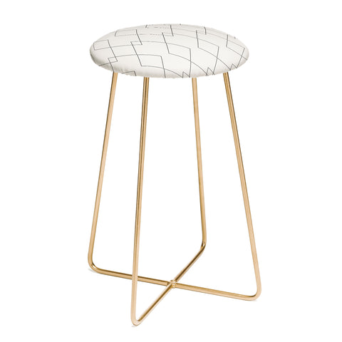 Colour Poems Moroccan Minimalist I Counter Stool