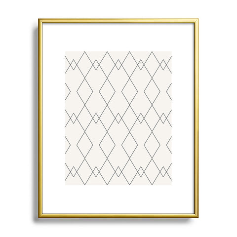 Colour Poems Moroccan Minimalist I Metal Framed Art Print