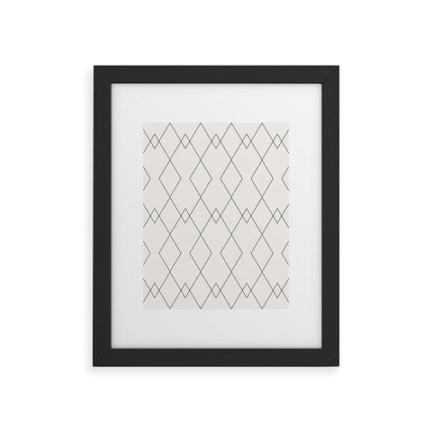 Colour Poems Moroccan Minimalist I Framed Art Print