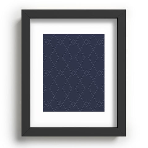 Colour Poems Moroccan Minimalist II Recessed Framing Rectangle