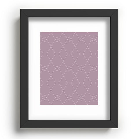 Colour Poems Moroccan Minimalist X Recessed Framing Rectangle