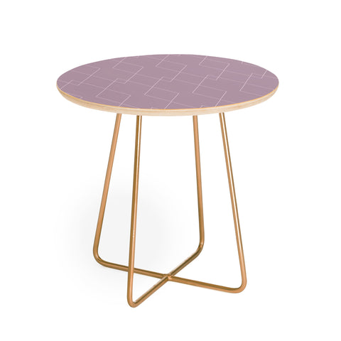 Colour Poems Moroccan Minimalist X Round Side Table