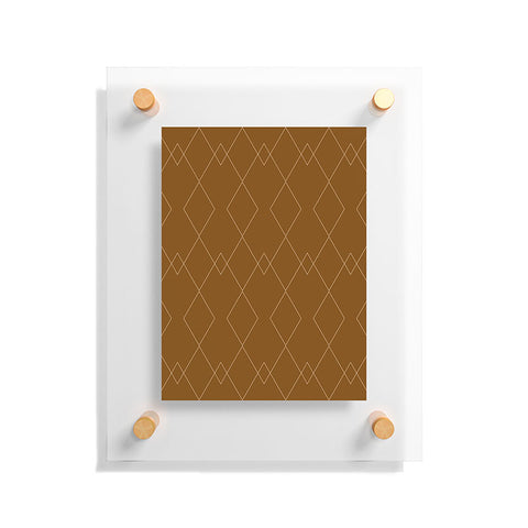 Colour Poems Moroccan Minimalist XIV Floating Acrylic Print