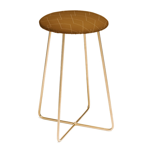 Colour Poems Moroccan Minimalist XIV Counter Stool