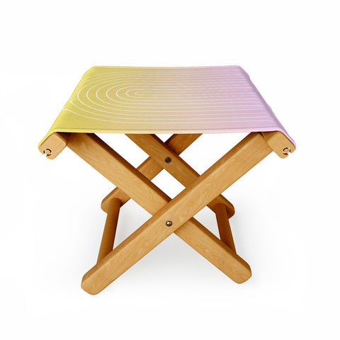 Colour Poems Ombre Arch IV Folding Stool