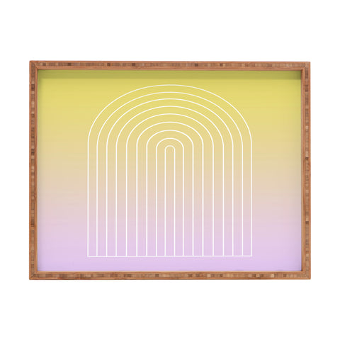 Colour Poems Ombre Arch IV Rectangular Tray