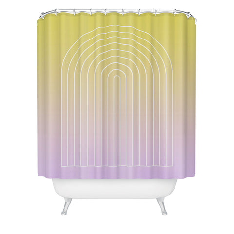 Colour Poems Ombre Arch IV Shower Curtain
