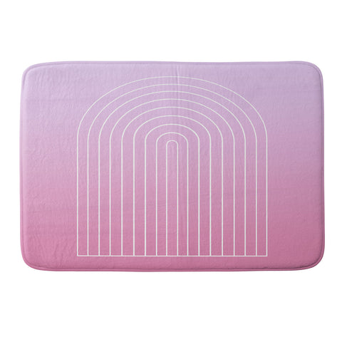 Colour Poems Ombre Arch V Memory Foam Bath Mat
