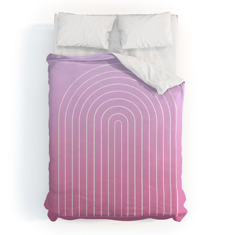 Colour Poems Ombre Arch V Duvet Cover