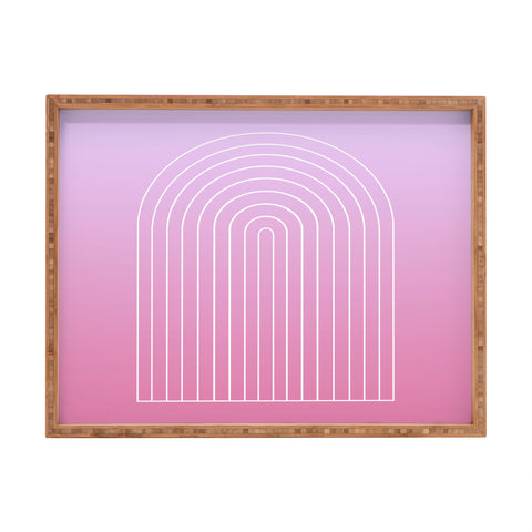 Colour Poems Ombre Arch V Rectangular Tray