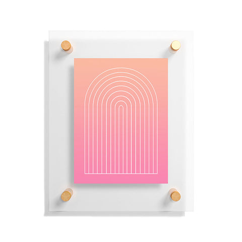 Colour Poems Ombre Arch VII Floating Acrylic Print