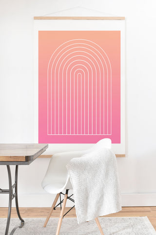 Colour Poems Ombre Arch VII Art Print And Hanger