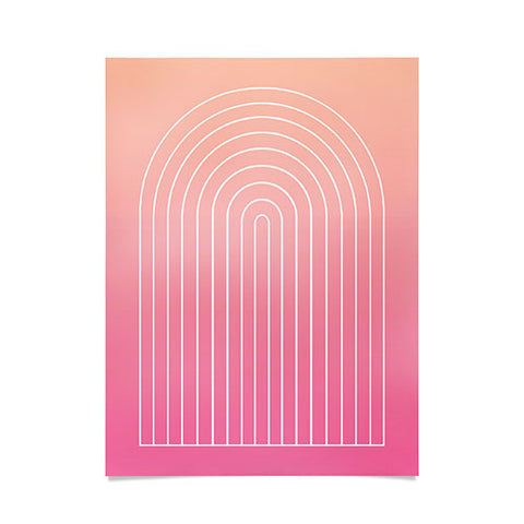 Colour Poems Ombre Arch VII Poster