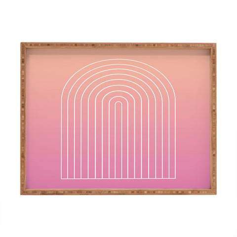 Colour Poems Ombre Arch VII Rectangular Tray
