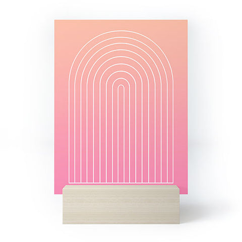 Colour Poems Ombre Arch VII Mini Art Print