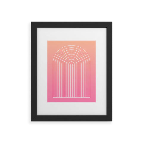 Colour Poems Ombre Arch VII Framed Art Print