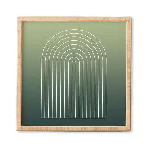 Colour Poems Ombre Arch XIII Framed Wall Art