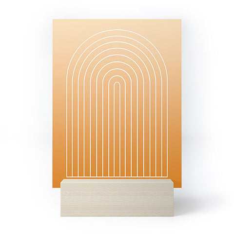 Colour Poems Ombre Arch XV Mini Art Print