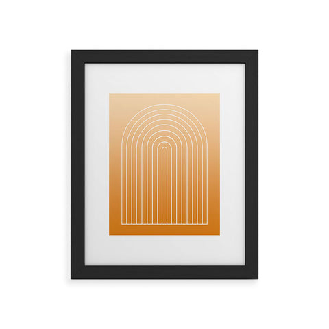 Colour Poems Ombre Arch XV Framed Art Print