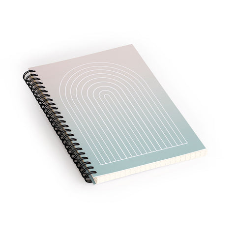 Colour Poems Ombre Arch XVI Spiral Notebook