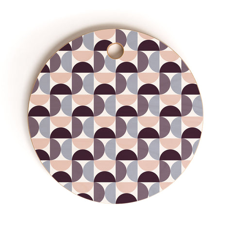 Colour Poems Patterned Geometric Shapes CCI Cutting Board Round