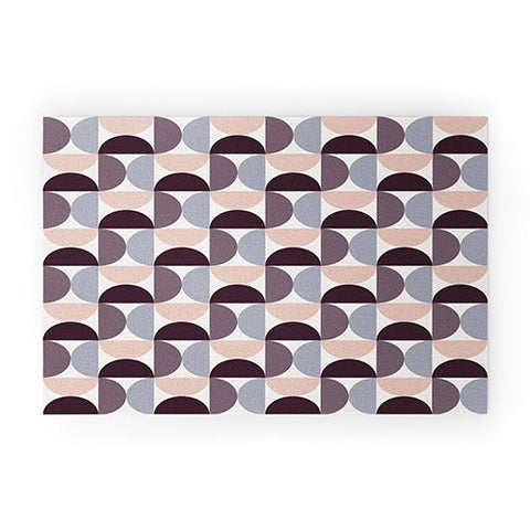 Colour Poems Patterned Geometric Shapes CCI Welcome Mat