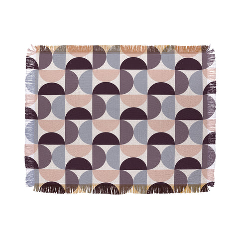 Colour Poems Patterned Geometric Shapes CCI Throw Blanket