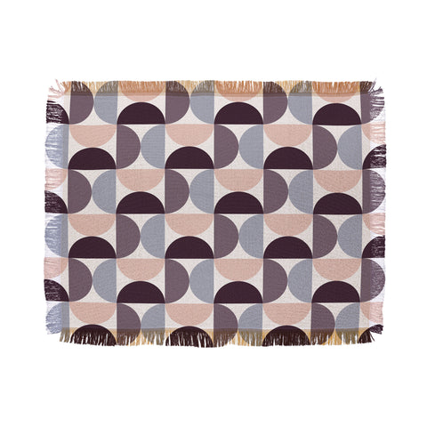 Colour Poems Patterned Geometric Shapes CCI Throw Blanket