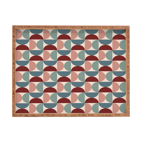 Colour Poems Patterned Geometric Shapes CCX Rectangular Tray