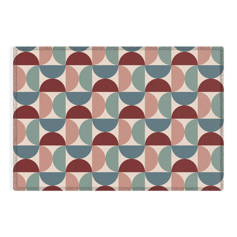Colour Poems Patterned Geometric Shapes CCX Outdoor Rug