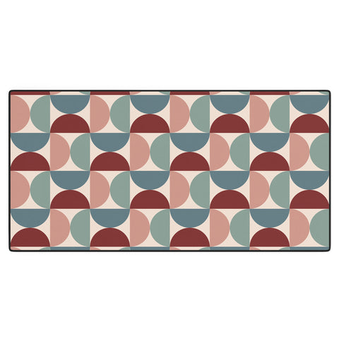 Colour Poems Patterned Geometric Shapes CCX Desk Mat