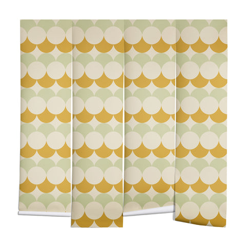 Colour Poems Retro Circular Pattern III Wall Mural