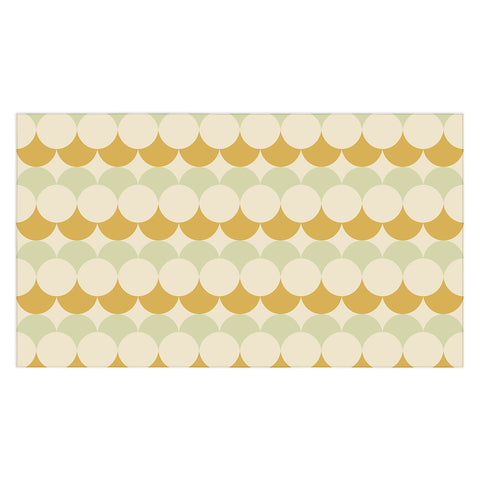 Colour Poems Retro Circular Pattern III Tablecloth