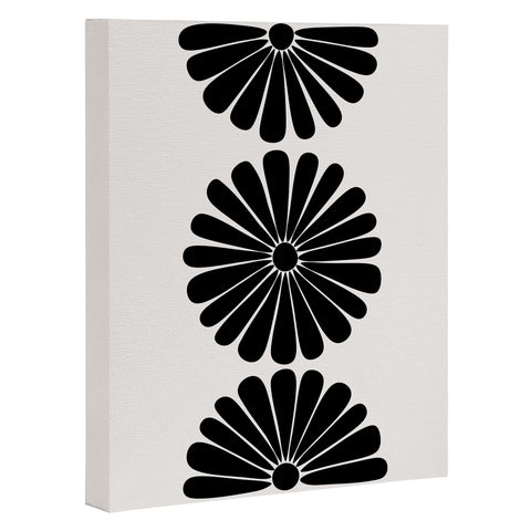Colour Poems Retro Daisy I Art Canvas