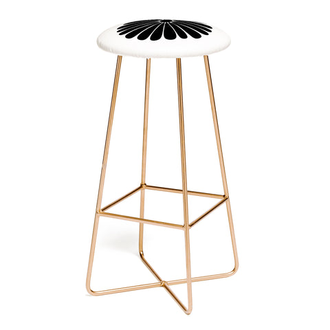 Colour Poems Retro Daisy I Bar Stool