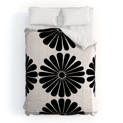 Colour Poems Retro Daisy I Comforter