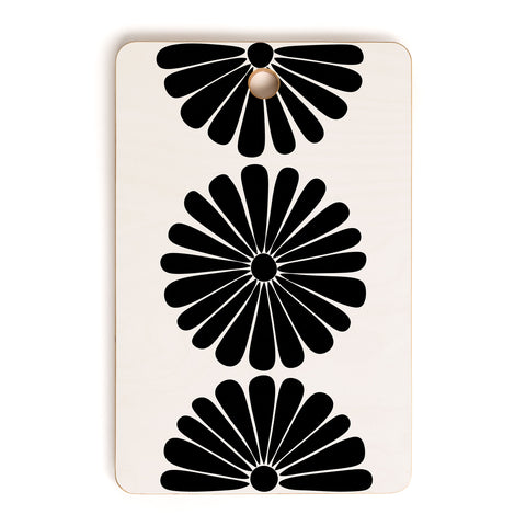 Colour Poems Retro Daisy I Cutting Board Rectangle