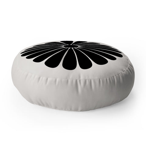 Colour Poems Retro Daisy I Floor Pillow Round