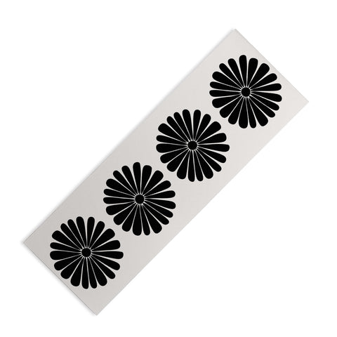 Colour Poems Retro Daisy I Yoga Mat