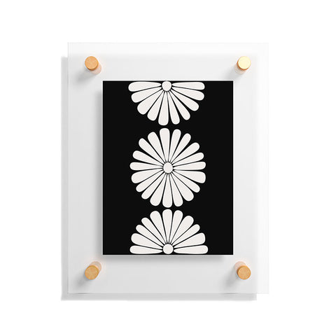 Colour Poems Retro Daisy II Floating Acrylic Print