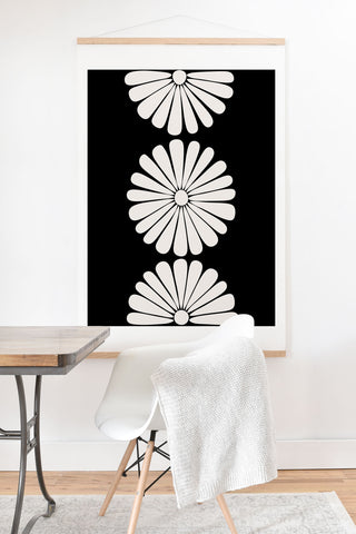 Colour Poems Retro Daisy II Art Print And Hanger