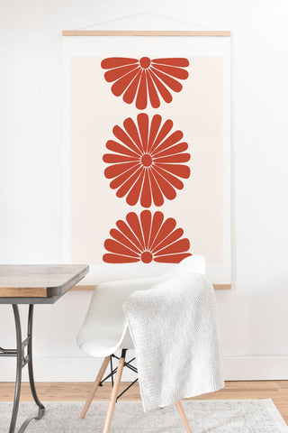 Colour Poems Retro Daisy III Art Print And Hanger