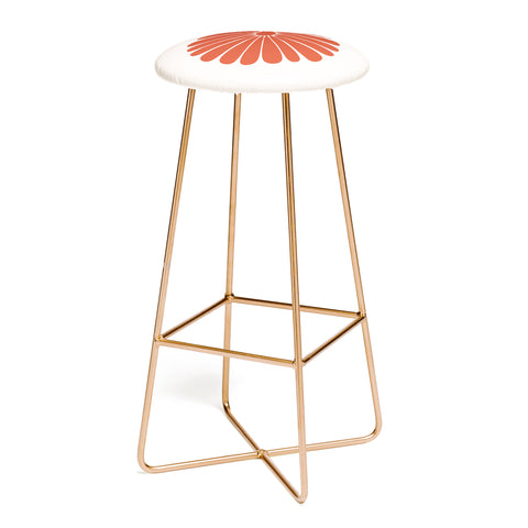 Colour Poems Retro Daisy III Bar Stool