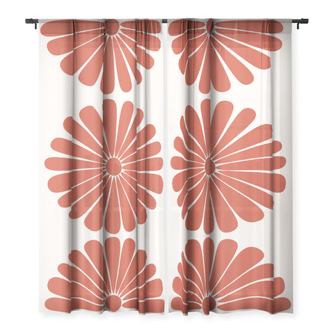 Colour Poems Retro Daisy III Sheer Non Repeat